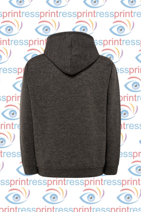 Bluza Kangurek Ciemnoszary Melanż