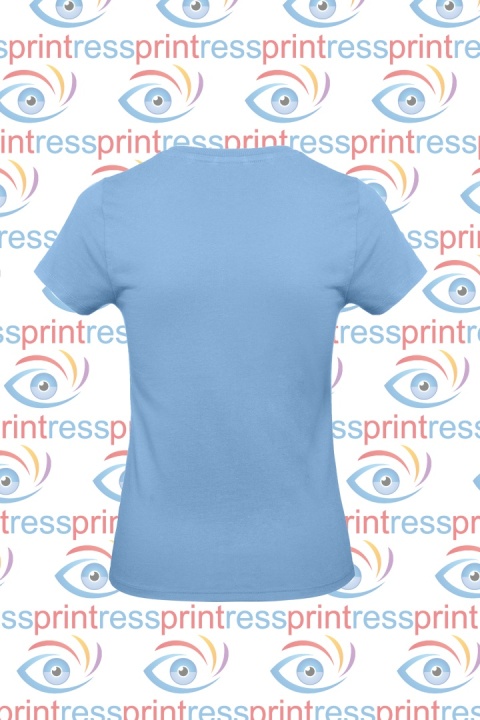 Koszulka Damska Błękitna
