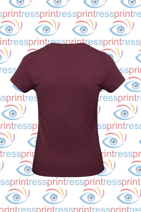 Koszulka Damska Burgund