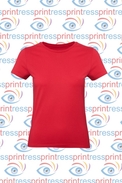 Koszulka Damska Czerwona
