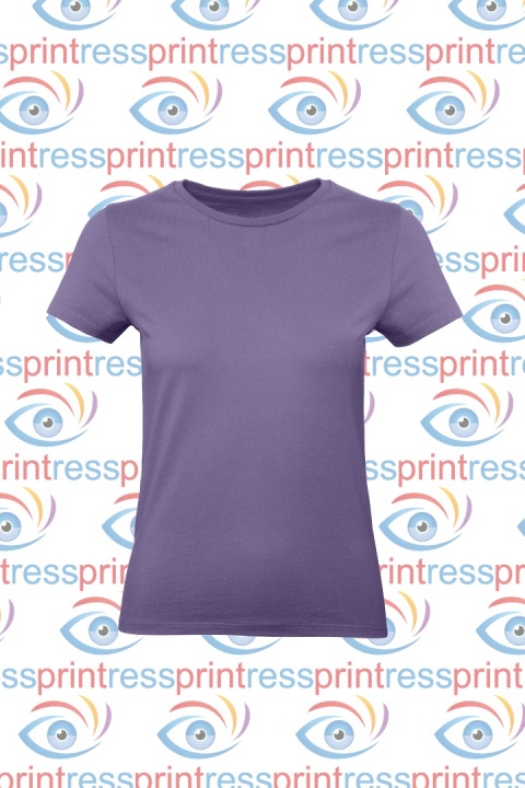 Koszulka Damska Liliowa