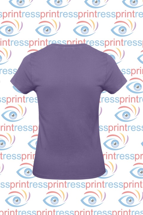 Koszulka Damska Liliowa