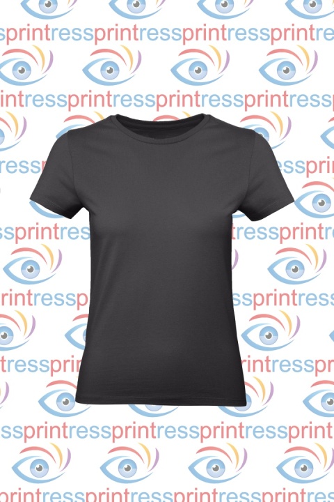 Koszulka Damska Zużyta Czerń