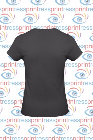 Koszulka Damska Zużyta Czerń