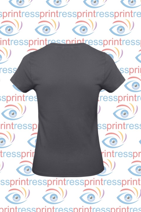 Koszulka Damska Ciemna Szarość