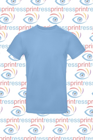 Koszulka Męska Błękitna