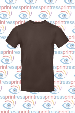 Koszulka Męska Brązowa