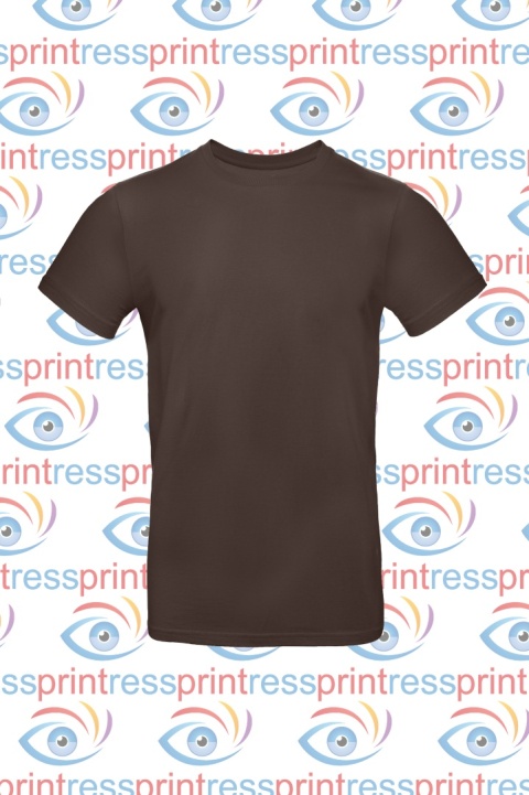 Koszulka Męska Brązowa