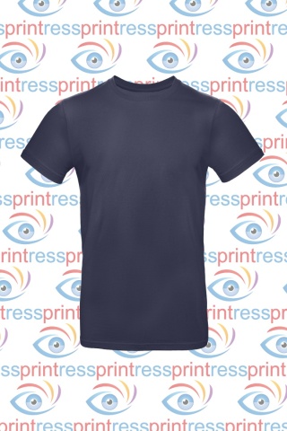 Koszulka Męska Granatowa