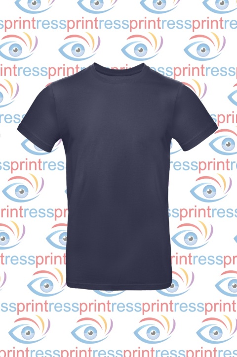 Koszulka Męska Granatowa