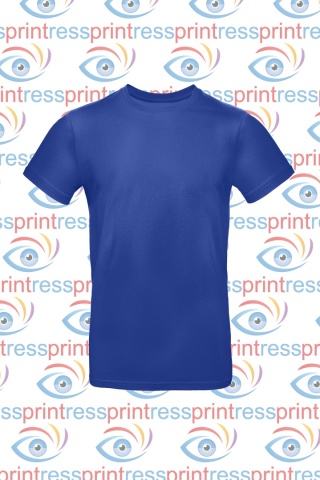 Koszulka Męska Kobaltowa