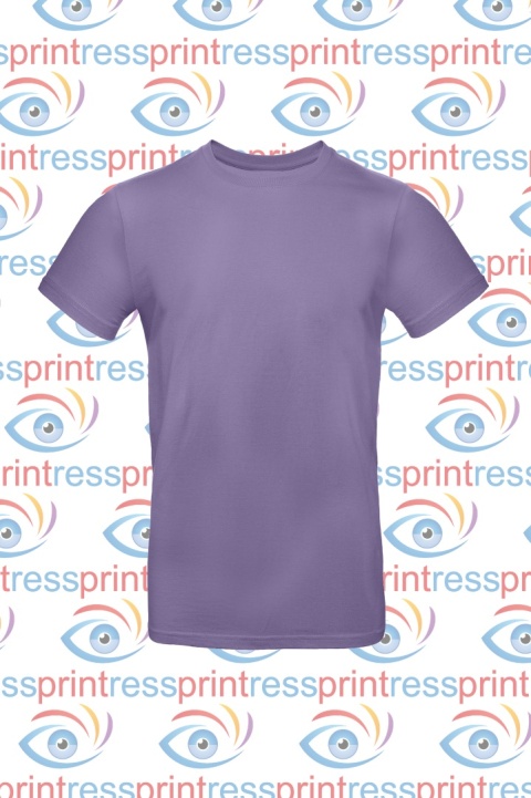 Koszulka Męska Liliowa