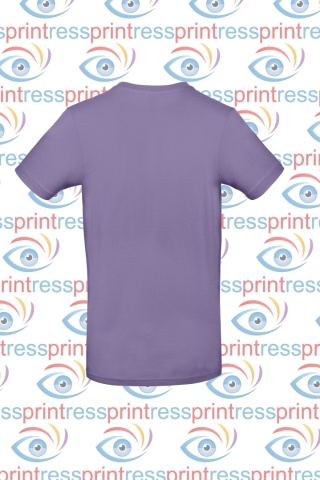 Koszulka Męska Liliowa