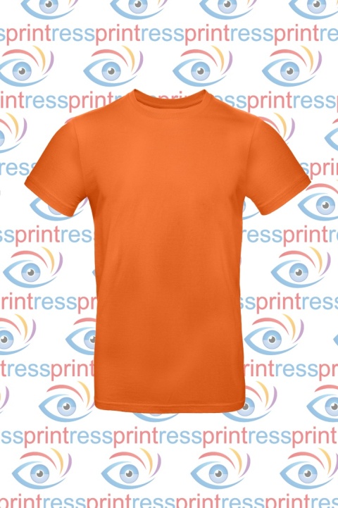 Koszulka Męska Miejski Pomarańczowy