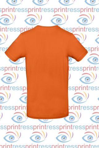 Koszulka Męska Miejski Pomarańczowy