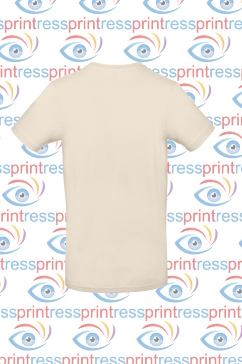 Koszulka Męska Kremowa