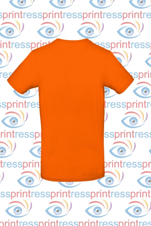 Koszulka Męska Pomarańczowa