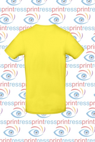 Koszulka Męska Żółta Jaskrawa