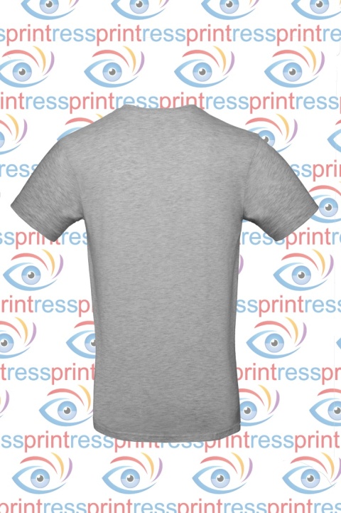 Koszulka Męska Sportowa Szarośc