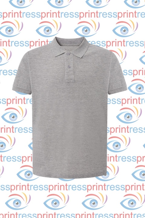 Koszulka Polo Comfy Szary Melanż