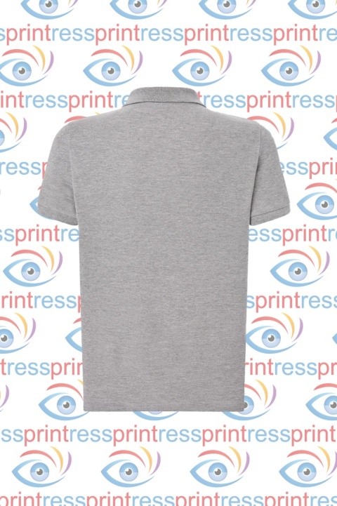 Koszulka Polo Comfy Szary Melanż