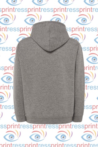 Bluza Kangurek Jasnoszary Melanż