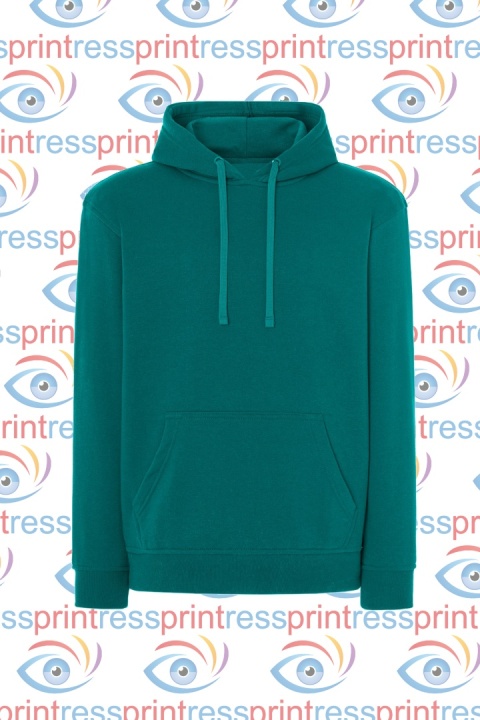 Bluza Kangurek Tropikalna Zieleń