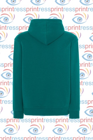 Bluza Kangurek Tropikalna Zieleń