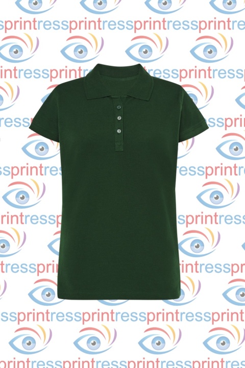 Koszulka Polo FComfy Zieleń Butelkowa