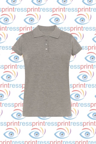 Koszulka Polo FComfy Grey Melange