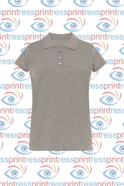 Koszulka Polo FComfy Grey Melange