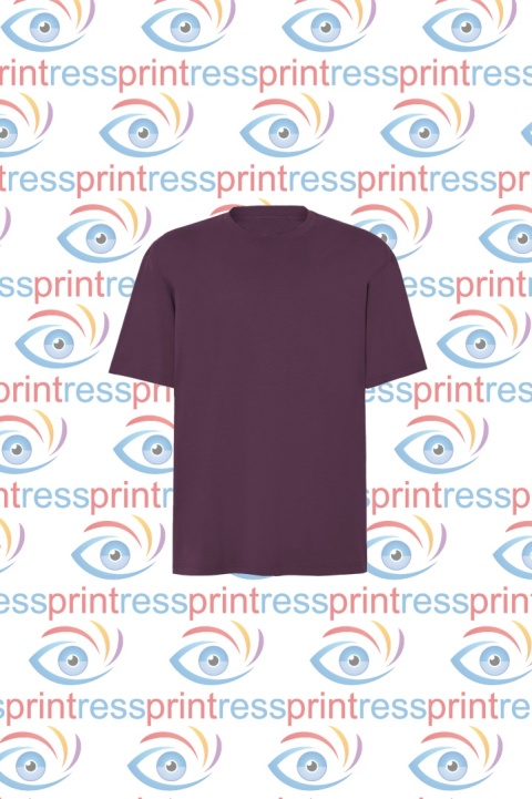 Koszulka Oversize Śliwka