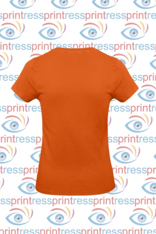 Koszulka Damska Miejski Pomarańcz