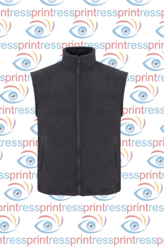 Kamizelka polarowa Grafit