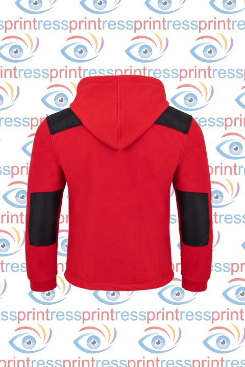 Polar hood RED/BLACK