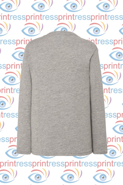 Koszulka grey melange LS