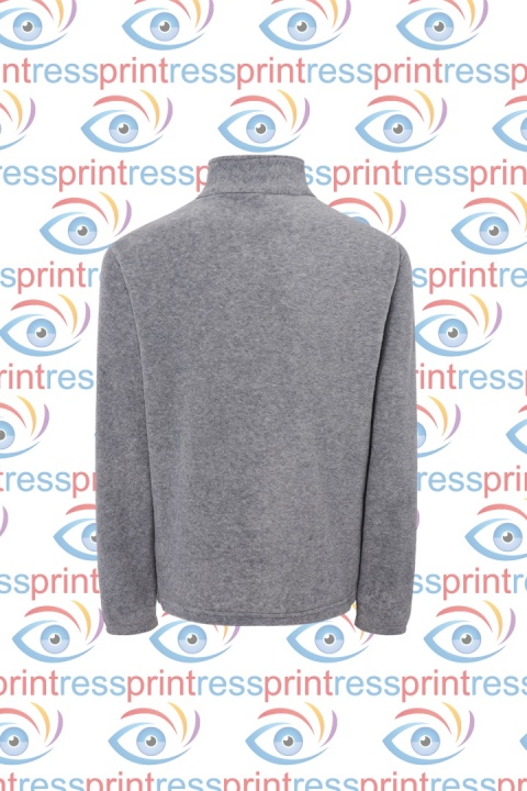 Krótki zamek grey melange