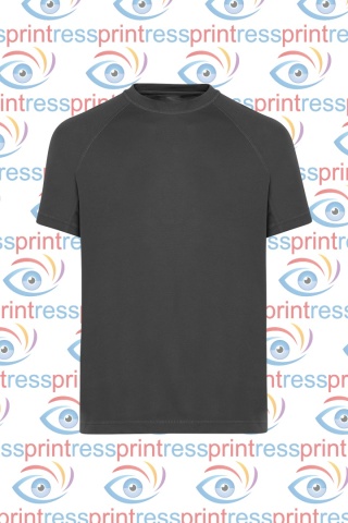 Koszulka sportowa grafitowa