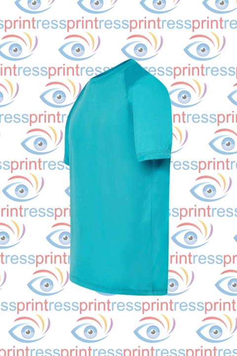Koszulka sportowa turkusowa