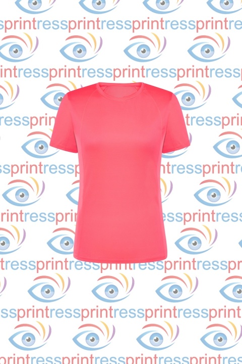 Koszulka sportowa fuksja fluo