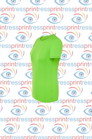 Koszulka sportowa lime fluo