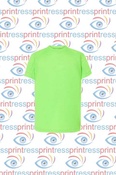 Koszulka sportowa lime fluo