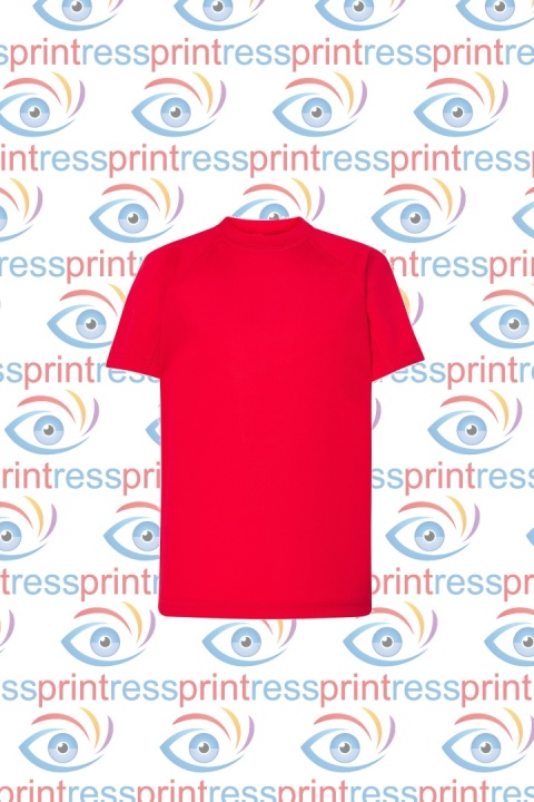 Koszulka sportowa czerwona