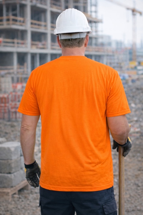 T-shirt ostrzegawczy standard orange