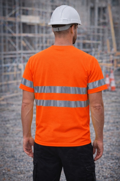 T-shirt ostrzegawczy kolor orange